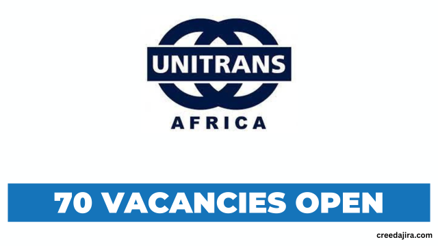 70 Vacancies Open at Unitrans Tanzania Limited