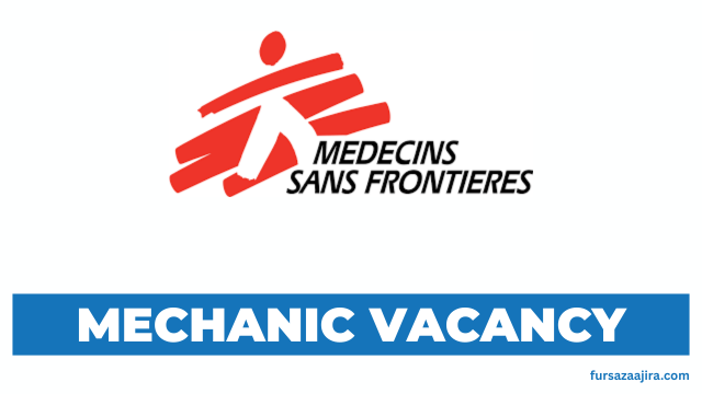 Mechanic Vacancy at Médecins Sans Frontières