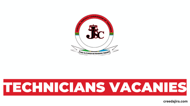Various Technician Vacancies at Judicial Service Commission (JSC)