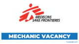 Mechanic Vacancy at Médecins Sans Frontières