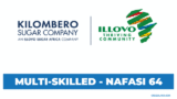 Multi-skilled Operator-High level Palletiser – 64 Positions (K4) at Kilombero Sugar Tanzania