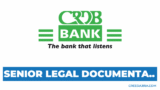 Senior Legal Documentation Officer Vacancy at CRDB Bank Tanzania